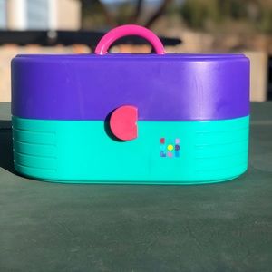 Vintage CABOODLES makeup caddy